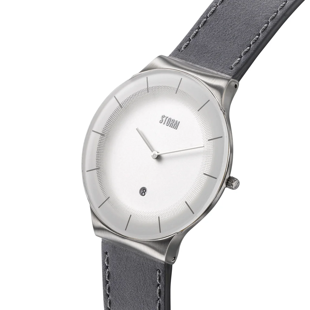 XENU LEATHER WHITE GREY