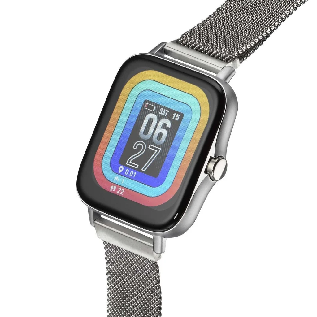 SM2 SMART WATCH MESH SILVER