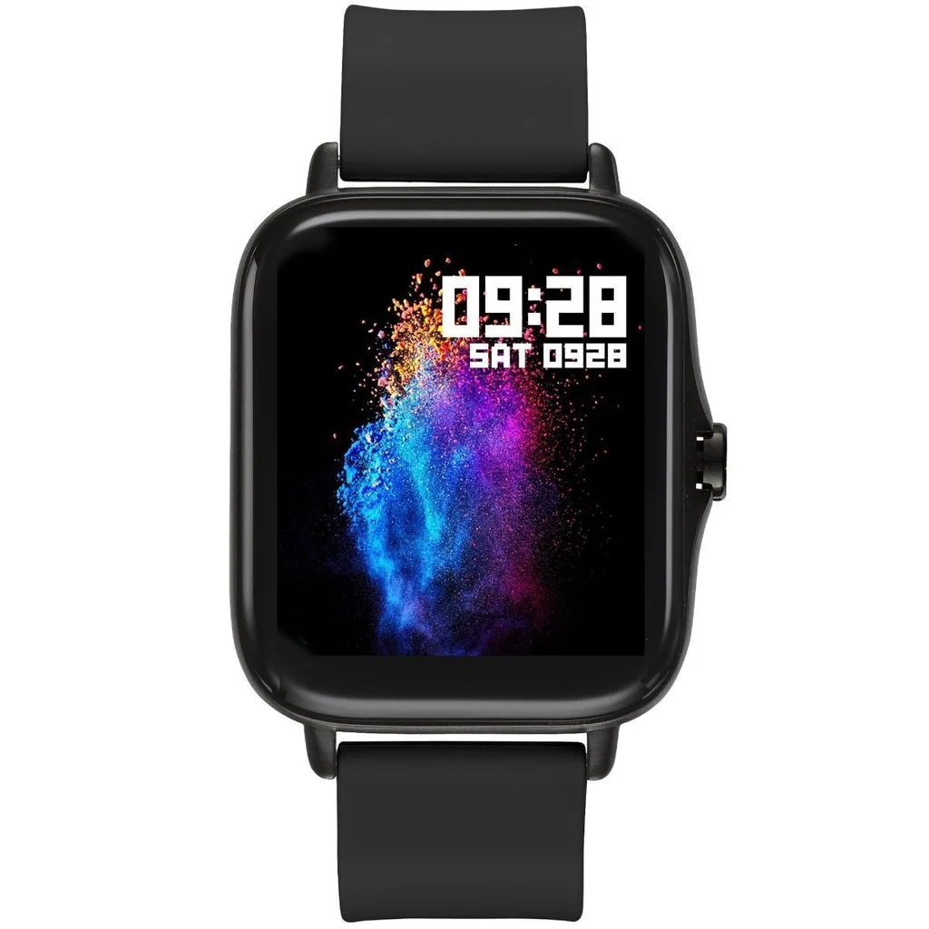 SM2 SMART WATCH SILICON BLACK