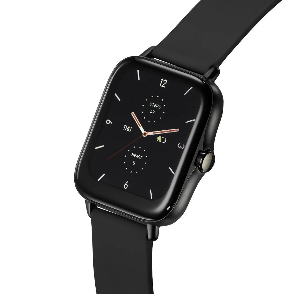 SM2 SMART WATCH SILICON BLACK