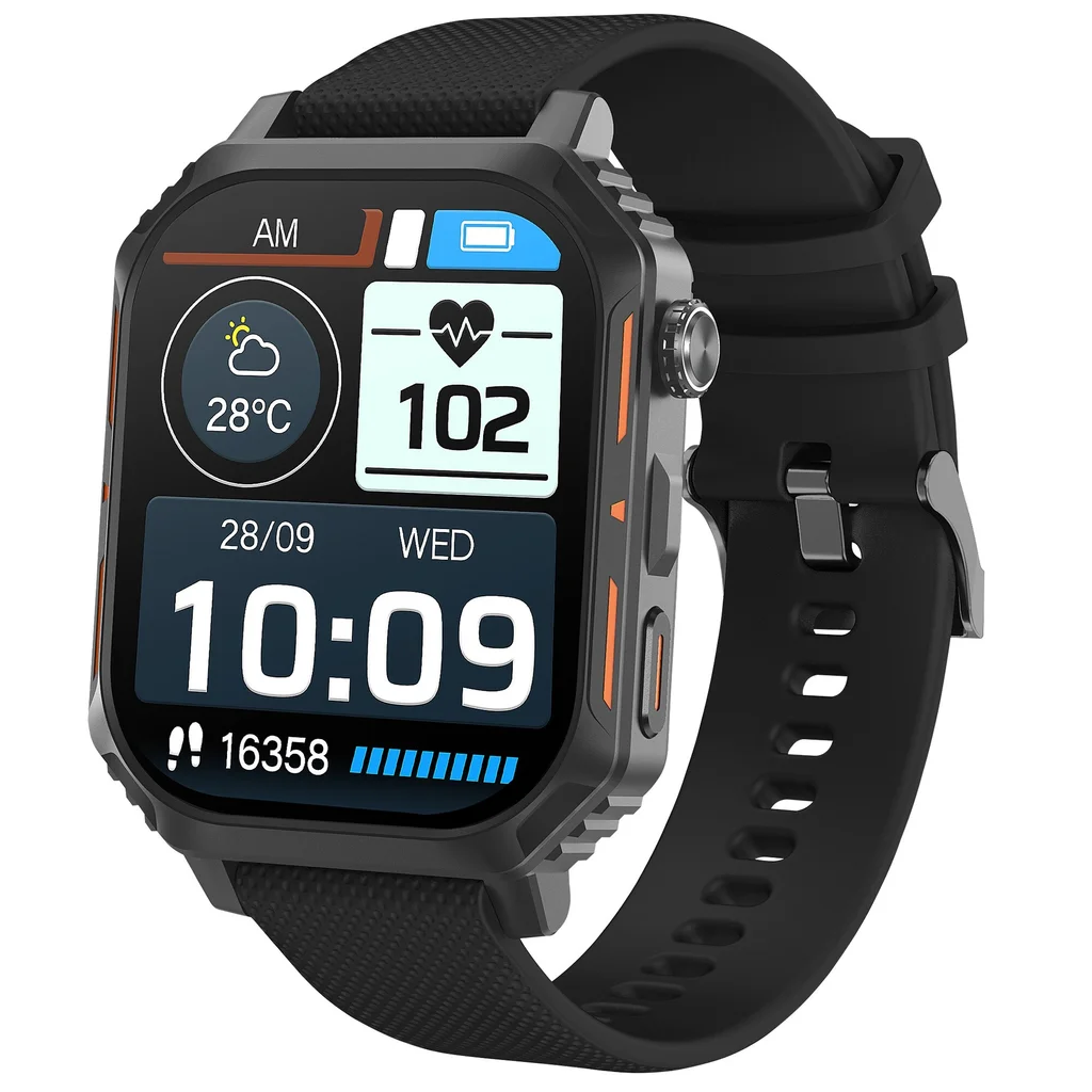 S-MAX SMART WATCH SILICON BLACK