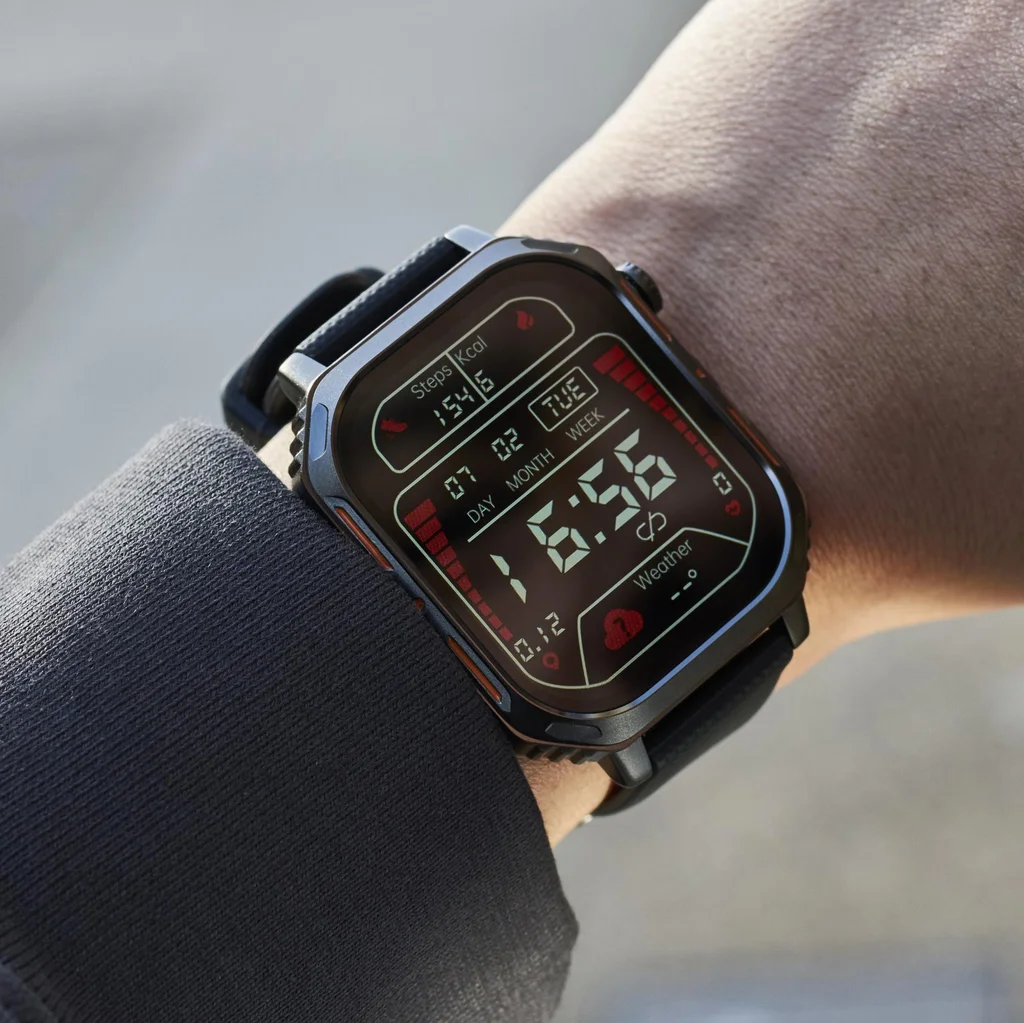 S-MAX SMART WATCH SILICON BLACK