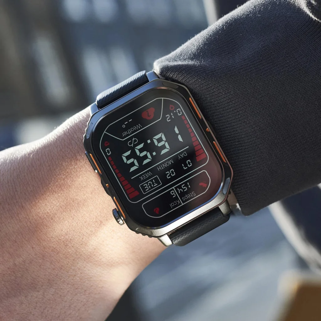 S-MAX SMART WATCH SILICON BLACK