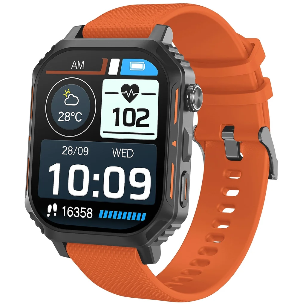 S-MAX SMART WATCH SILICON ORANGE