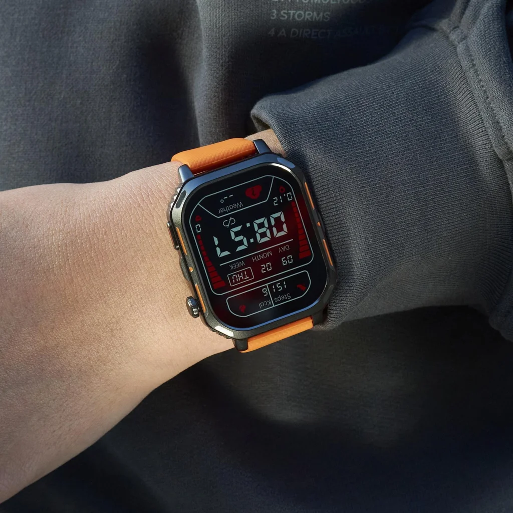 S-MAX SMART WATCH SILICON ORANGE