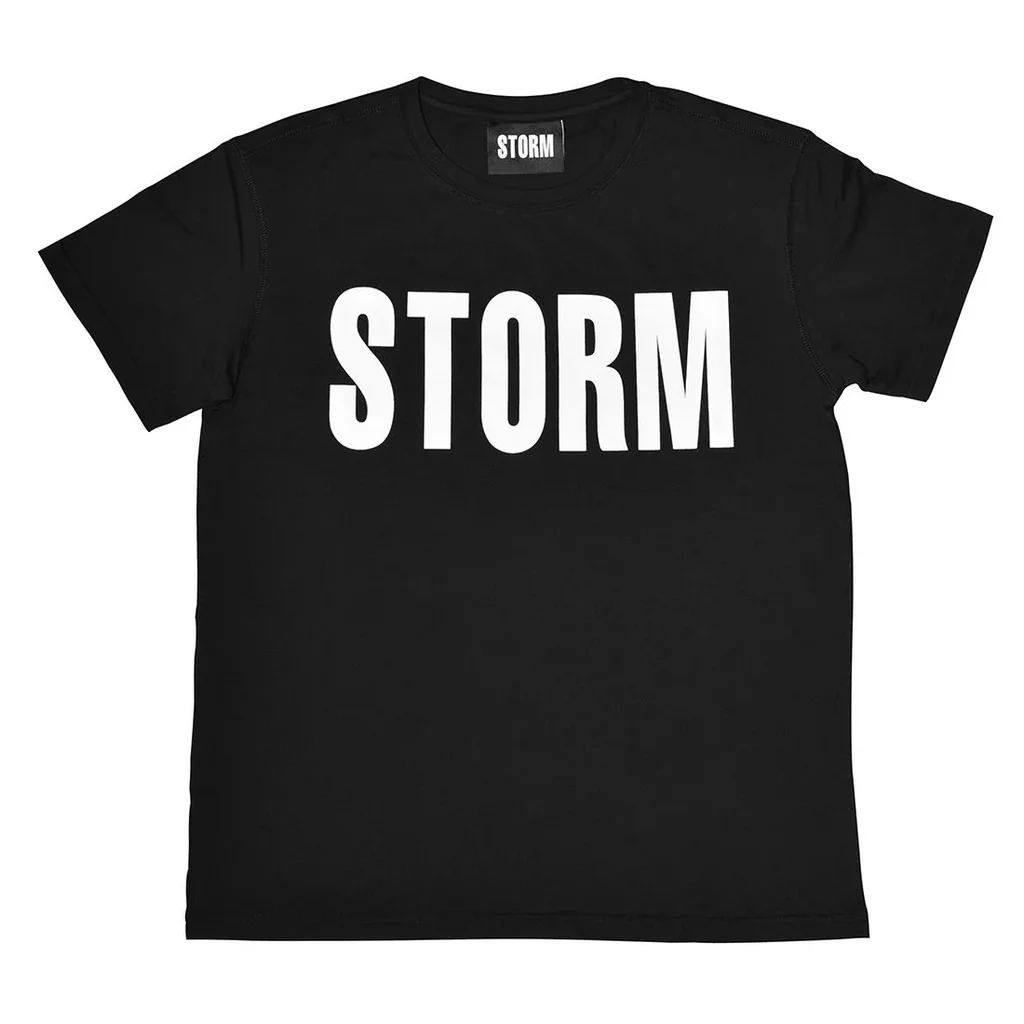 STORM BASIC CREW T-SHIRT BLACK SIZE S