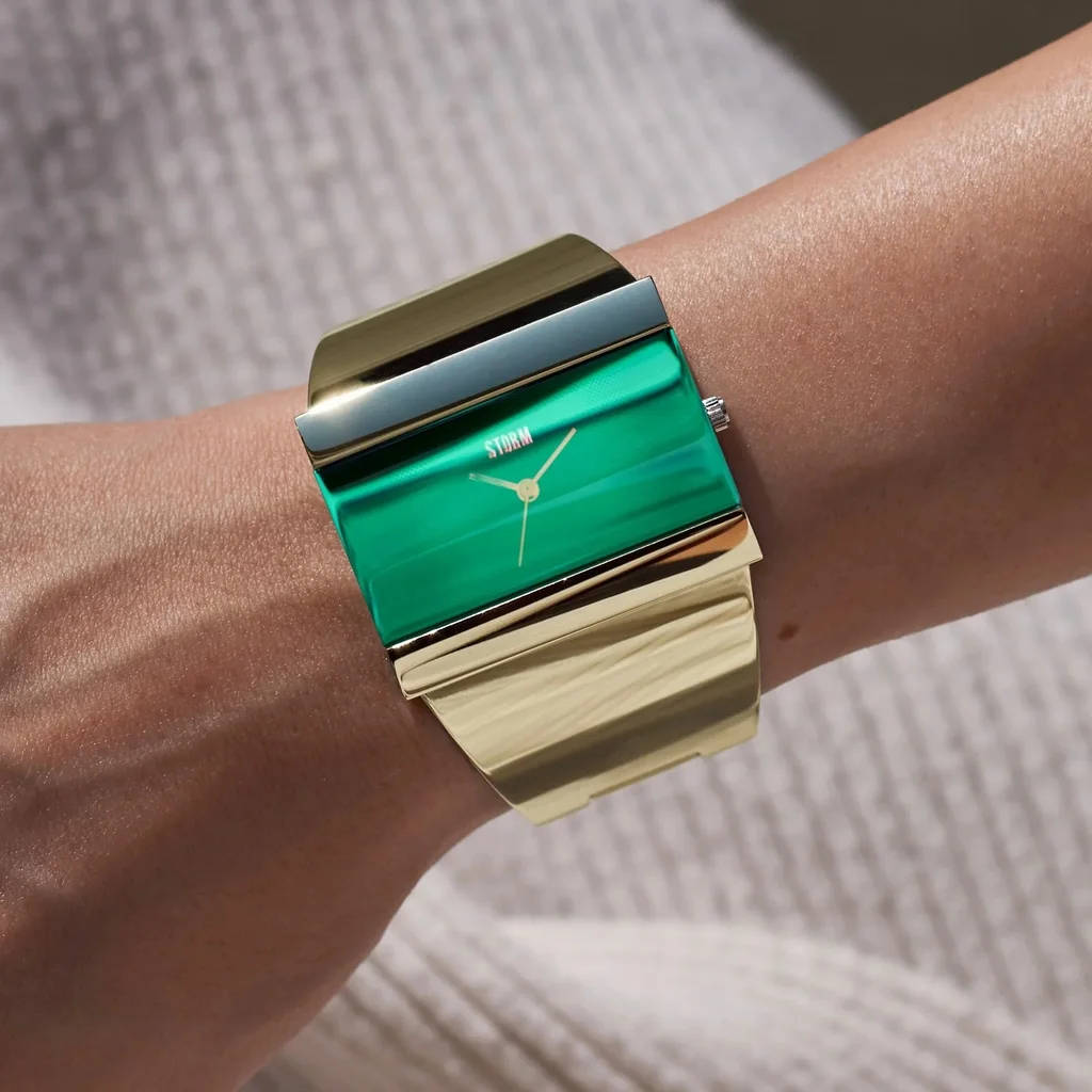 STARLETTI GOLD LAZER GREEN