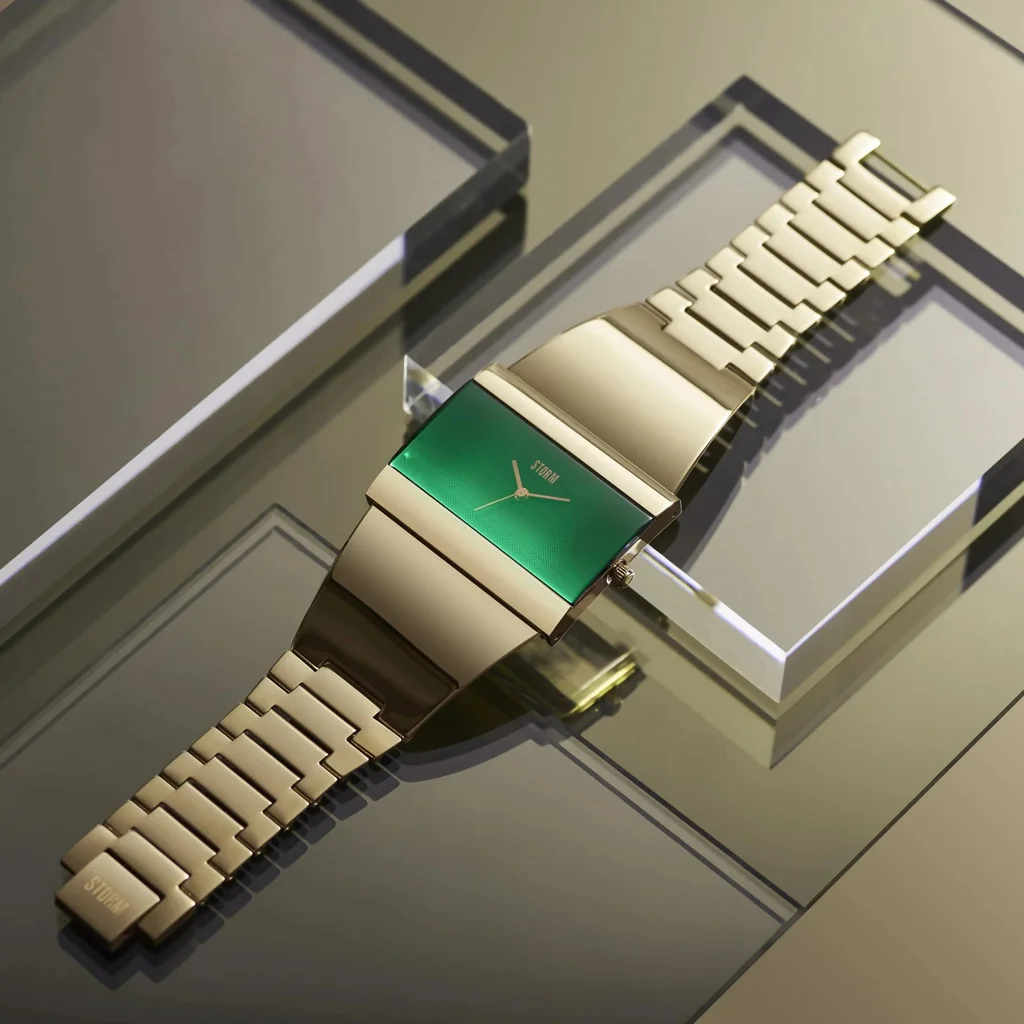 STARLETTI GOLD LAZER GREEN