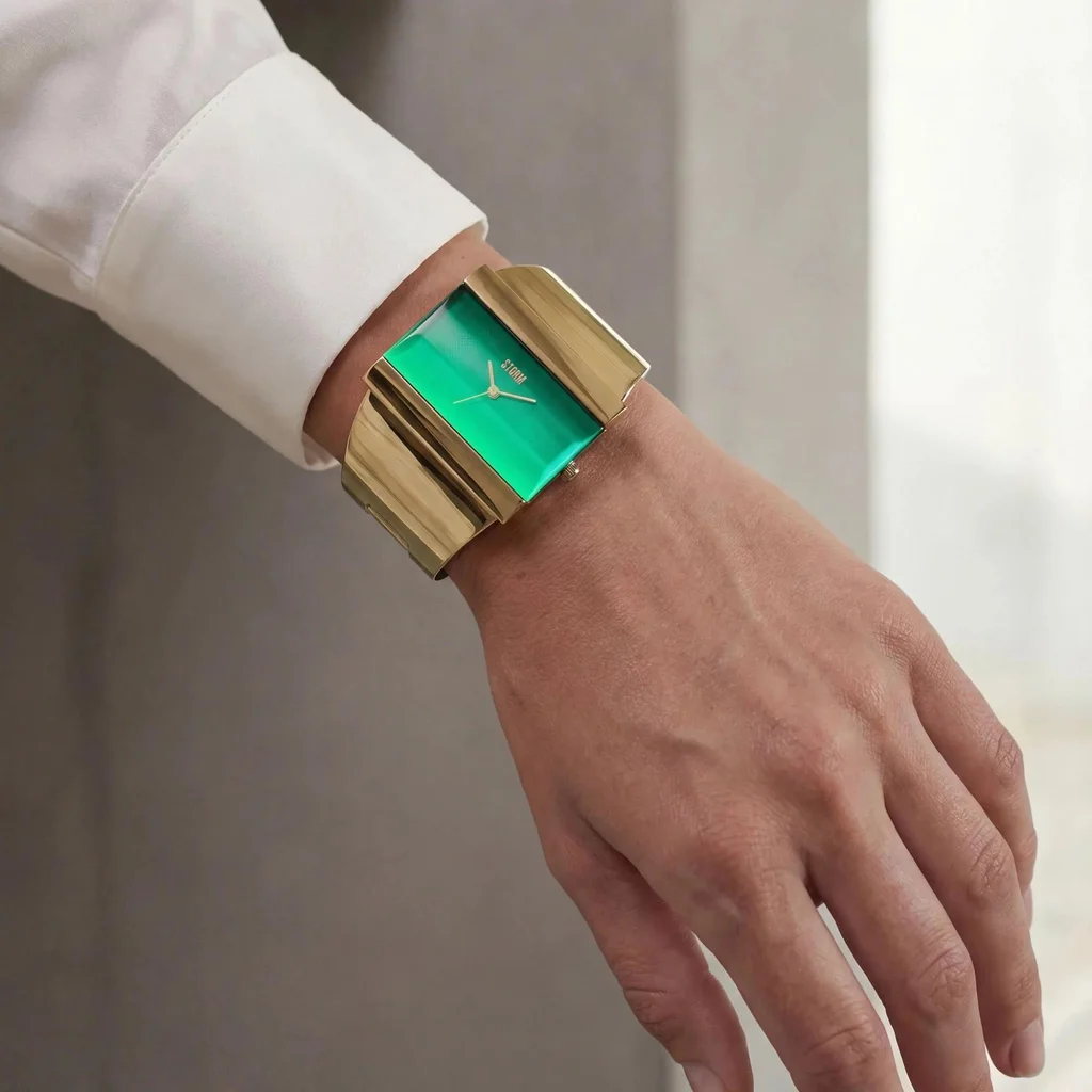 STARLETTI GOLD LAZER GREEN