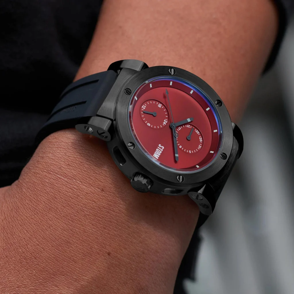 HYDRON V2 RUBBER SLATE RED
