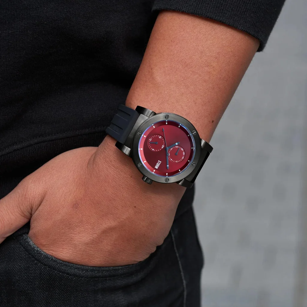 HYDRON V2 RUBBER SLATE RED