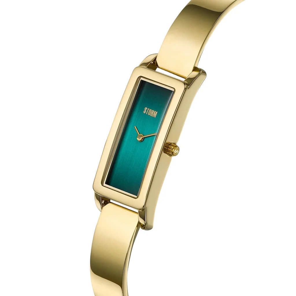 LAILA GOLD TEAL