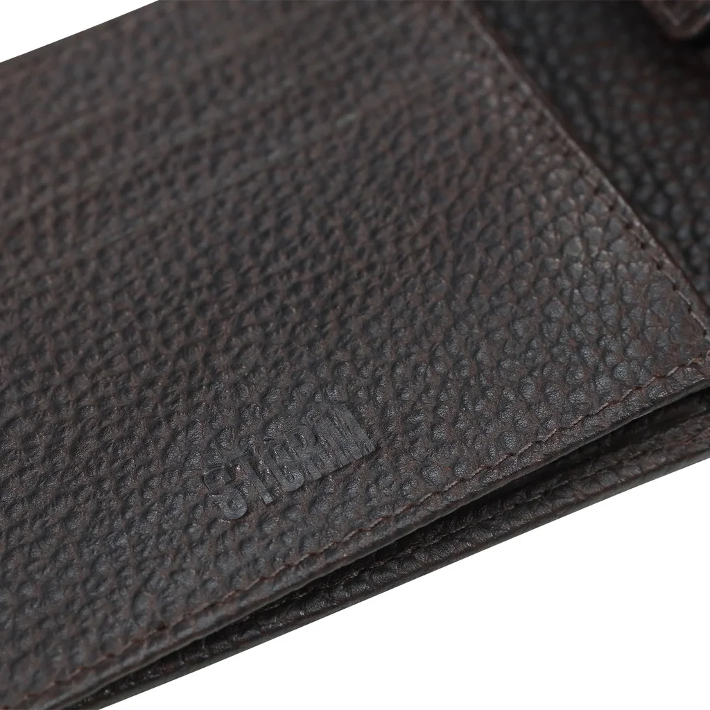 ARIADNE LEATHER WALLET BROWN