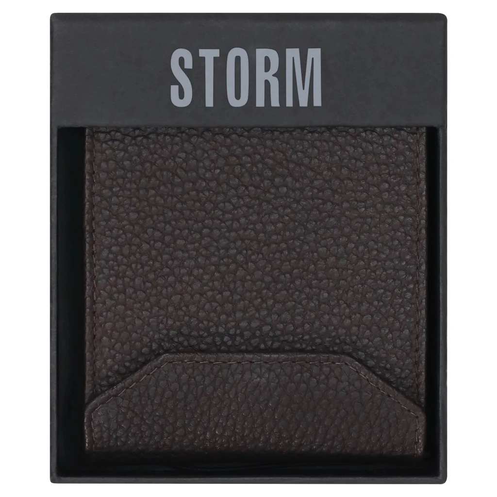 ARIADNE LEATHER WALLET BROWN