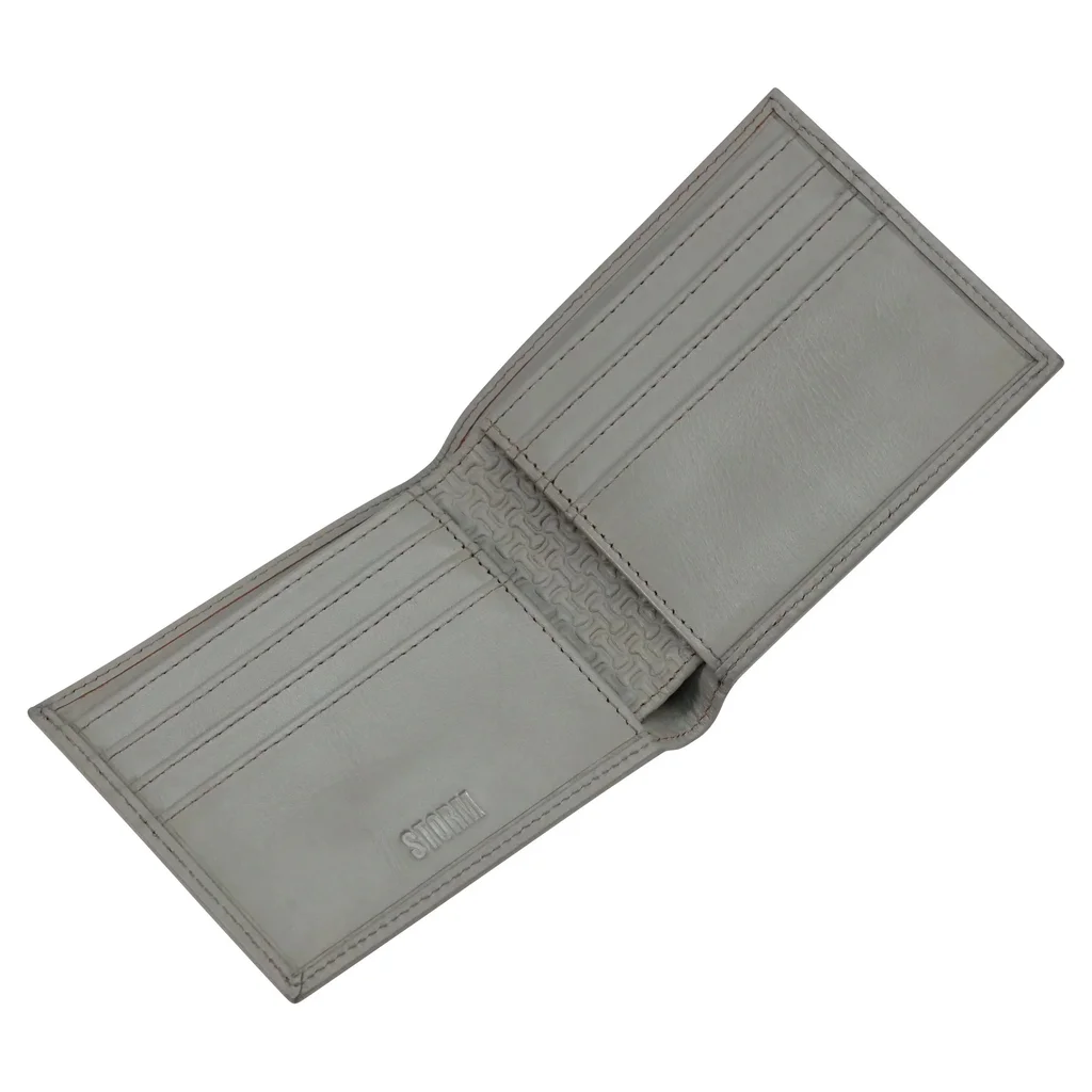 CARES EMBOSS BI FOLD WALLET GREY