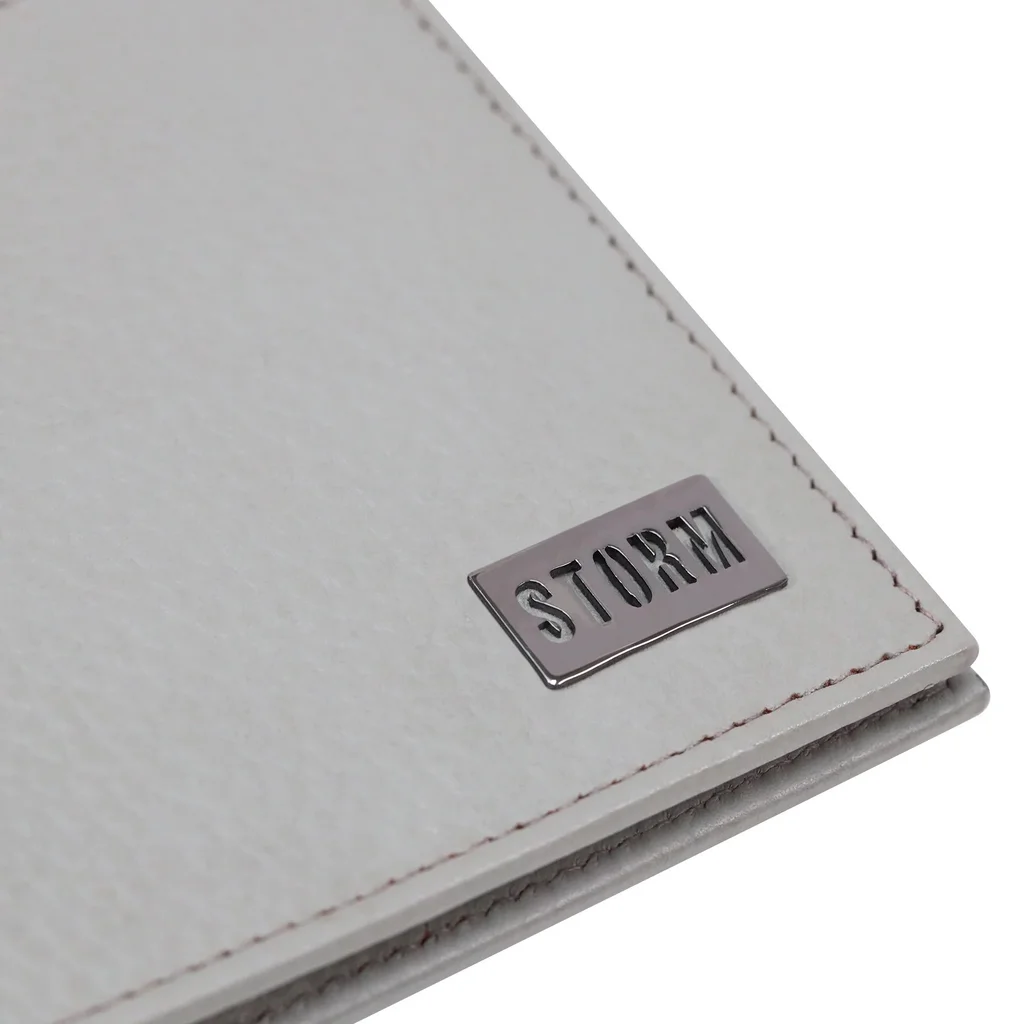 CARES EMBOSS BI FOLD WALLET GREY