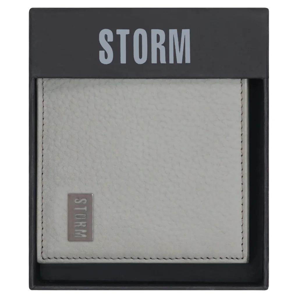 CARES EMBOSS BI FOLD WALLET GREY