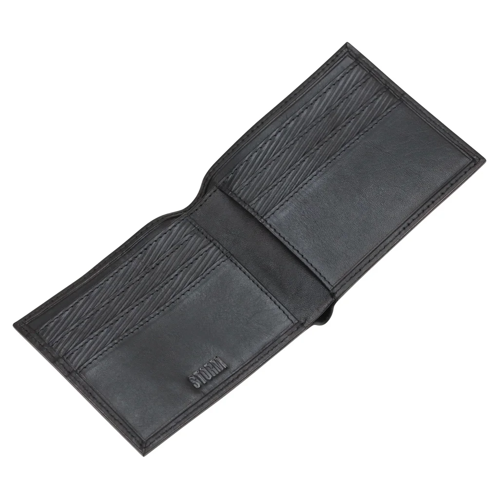 PLUTUS EMBOSSED WALLET BLACK