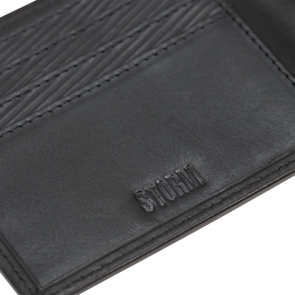 PLUTUS EMBOSSED WALLET BLACK
