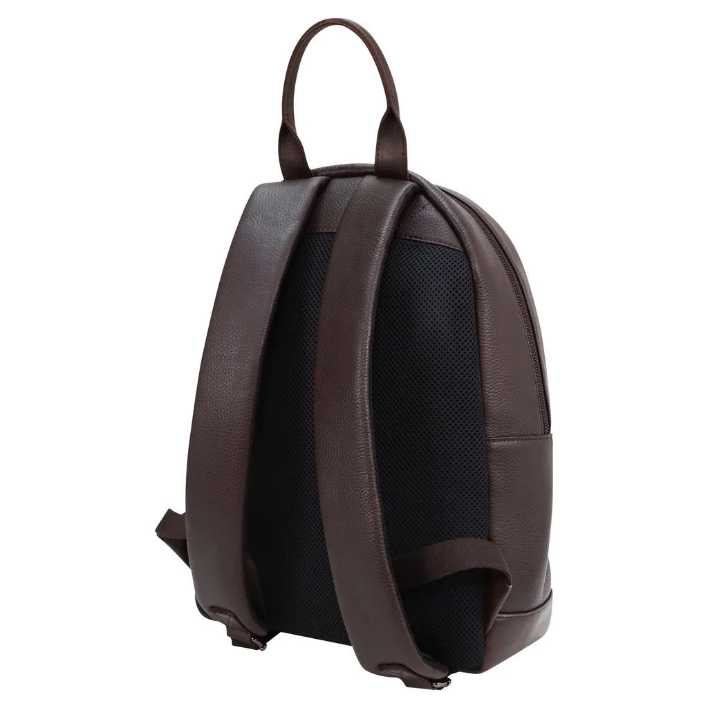 CARES LEATHER BACKPACK BROWN