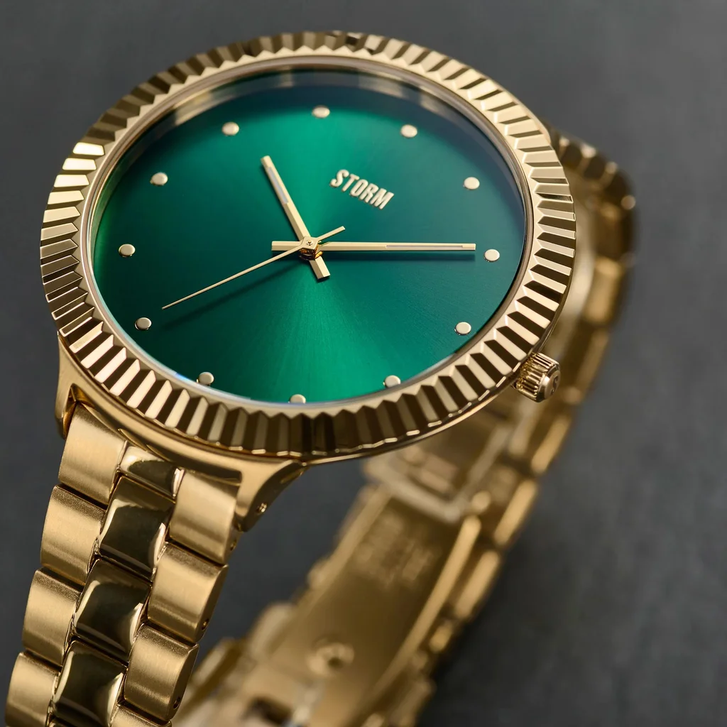ARLISSE GOLD GREEN