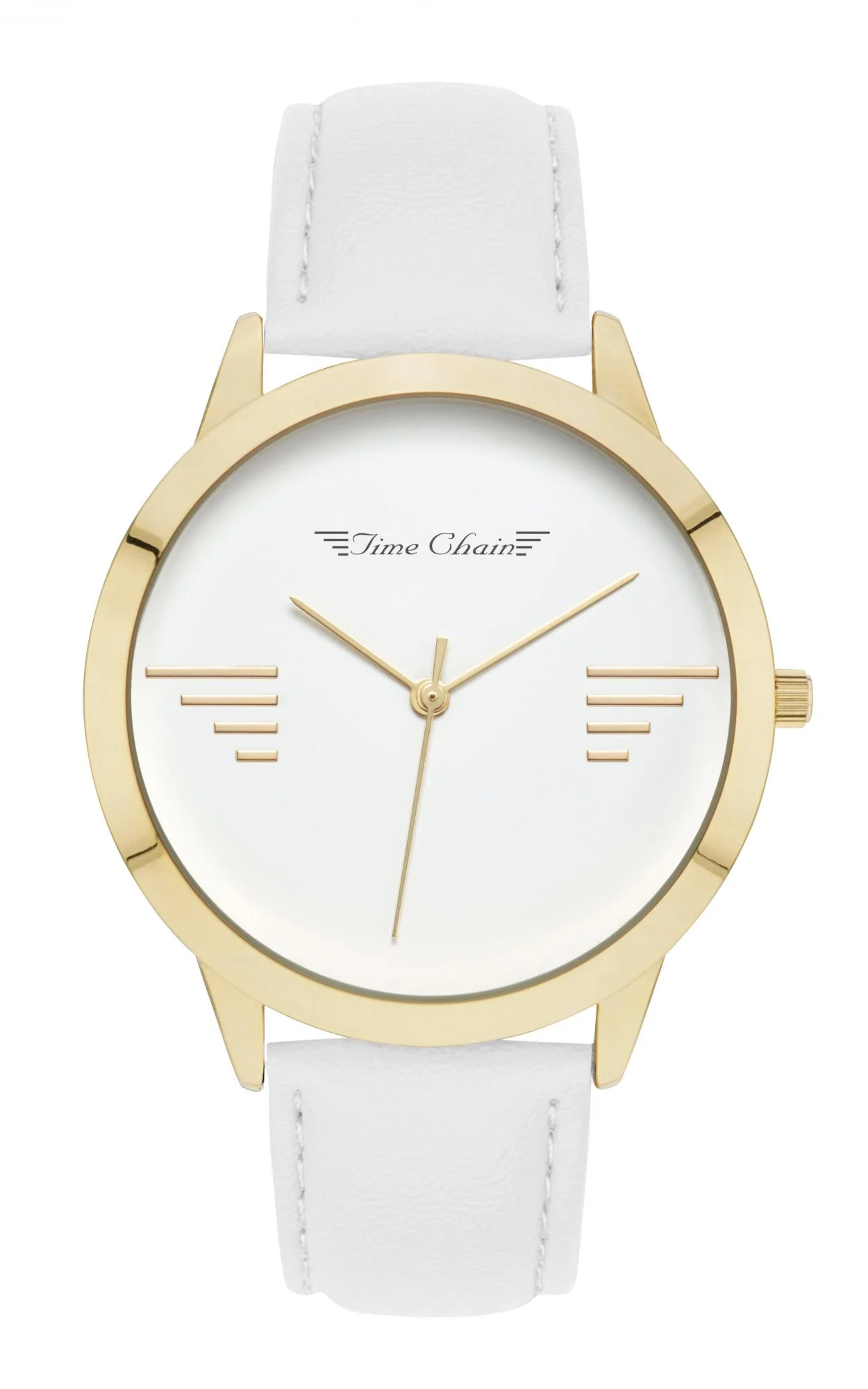 TC BAYSWATER LEATHER GOLD WHITE