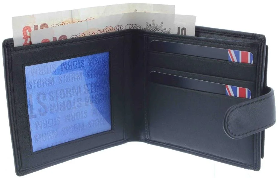 AJAX LEATHER WALLET BLACK