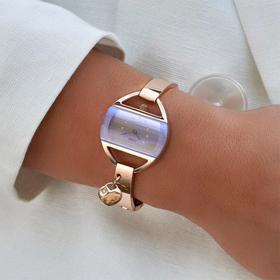 TEMPTRESS CHARM ROSE GOLD VIOLET