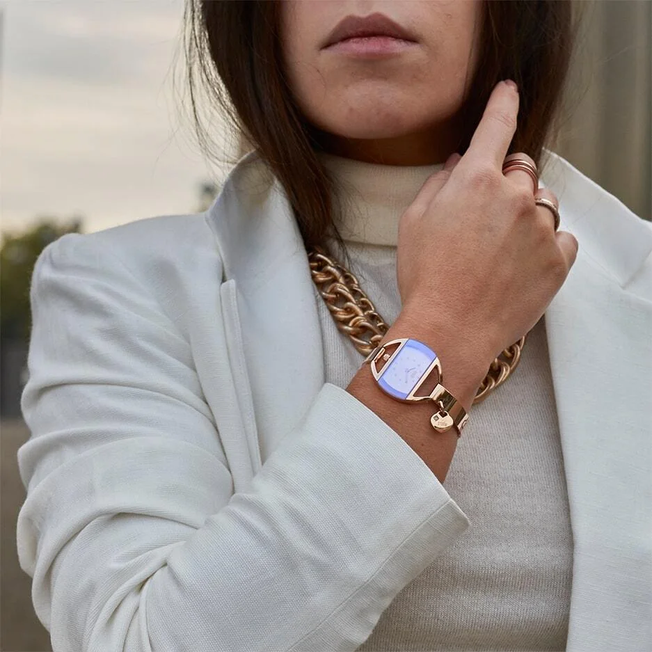TEMPTRESS CHARM ROSE GOLD VIOLET
