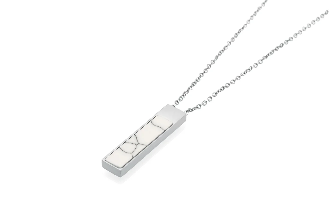 MIRA NECKLACE SILVER