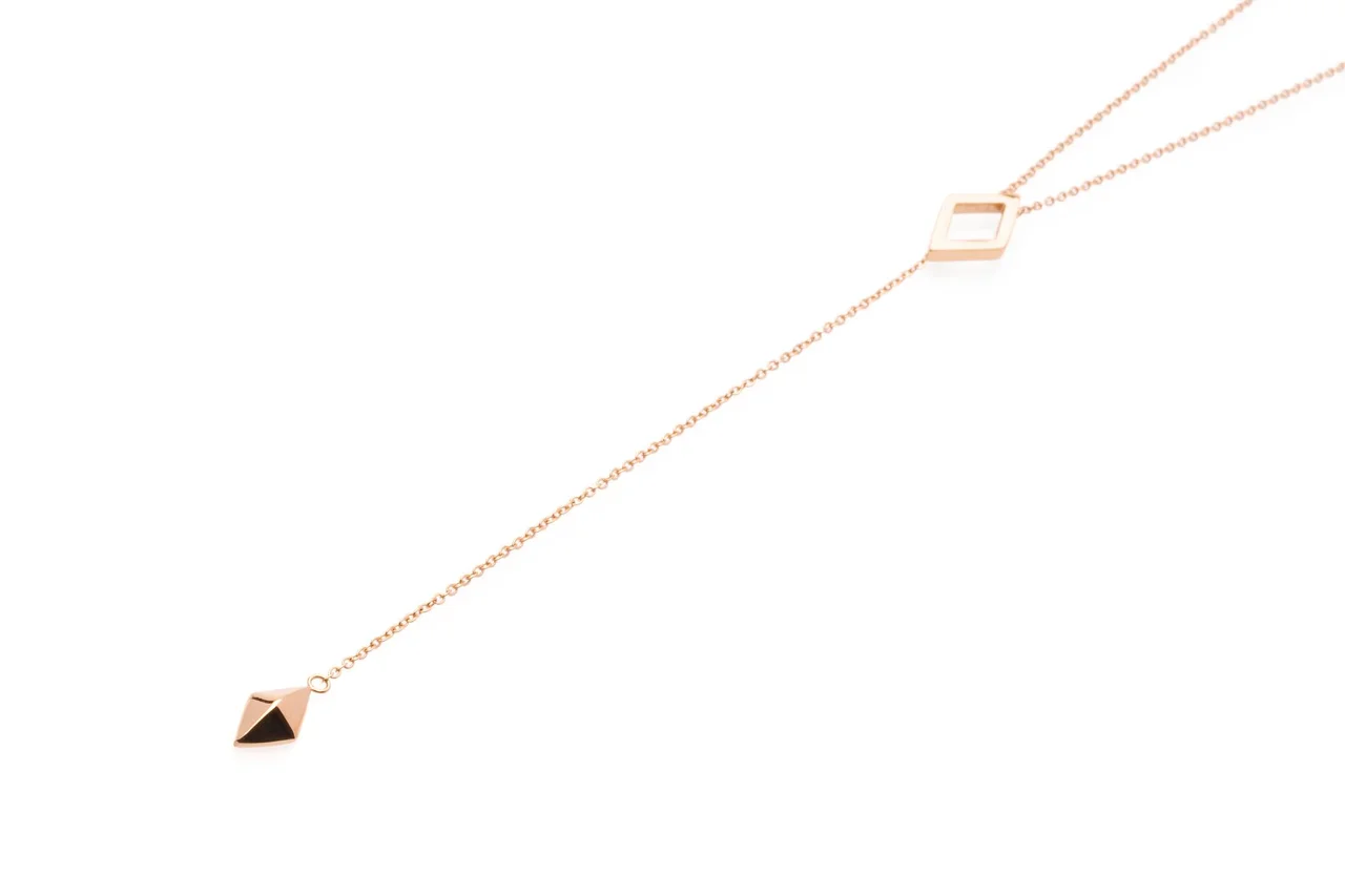 LUNA NECKLACE ROSE GOLD