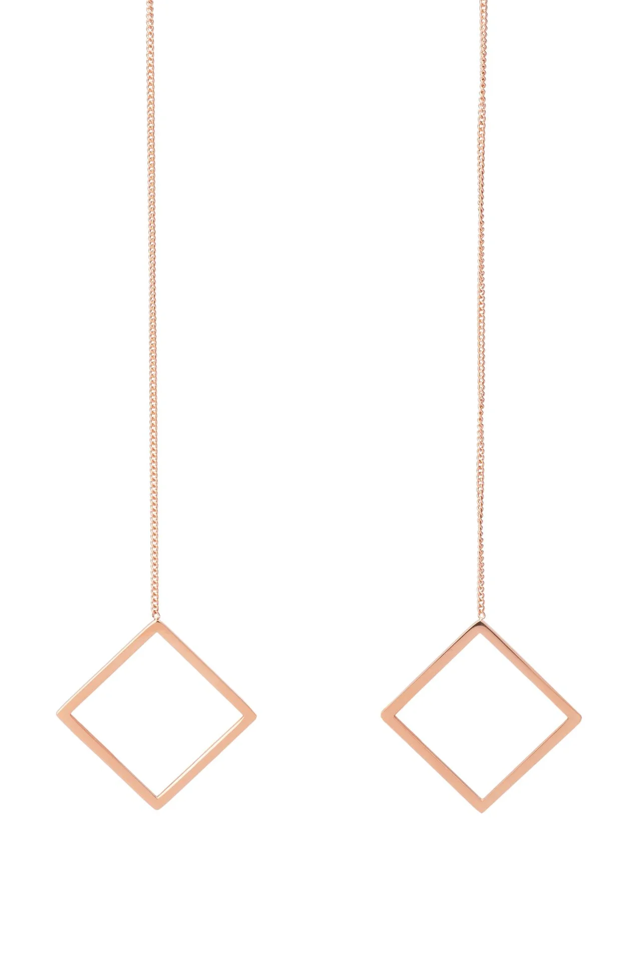 ZU EARRING ROSE GOLD