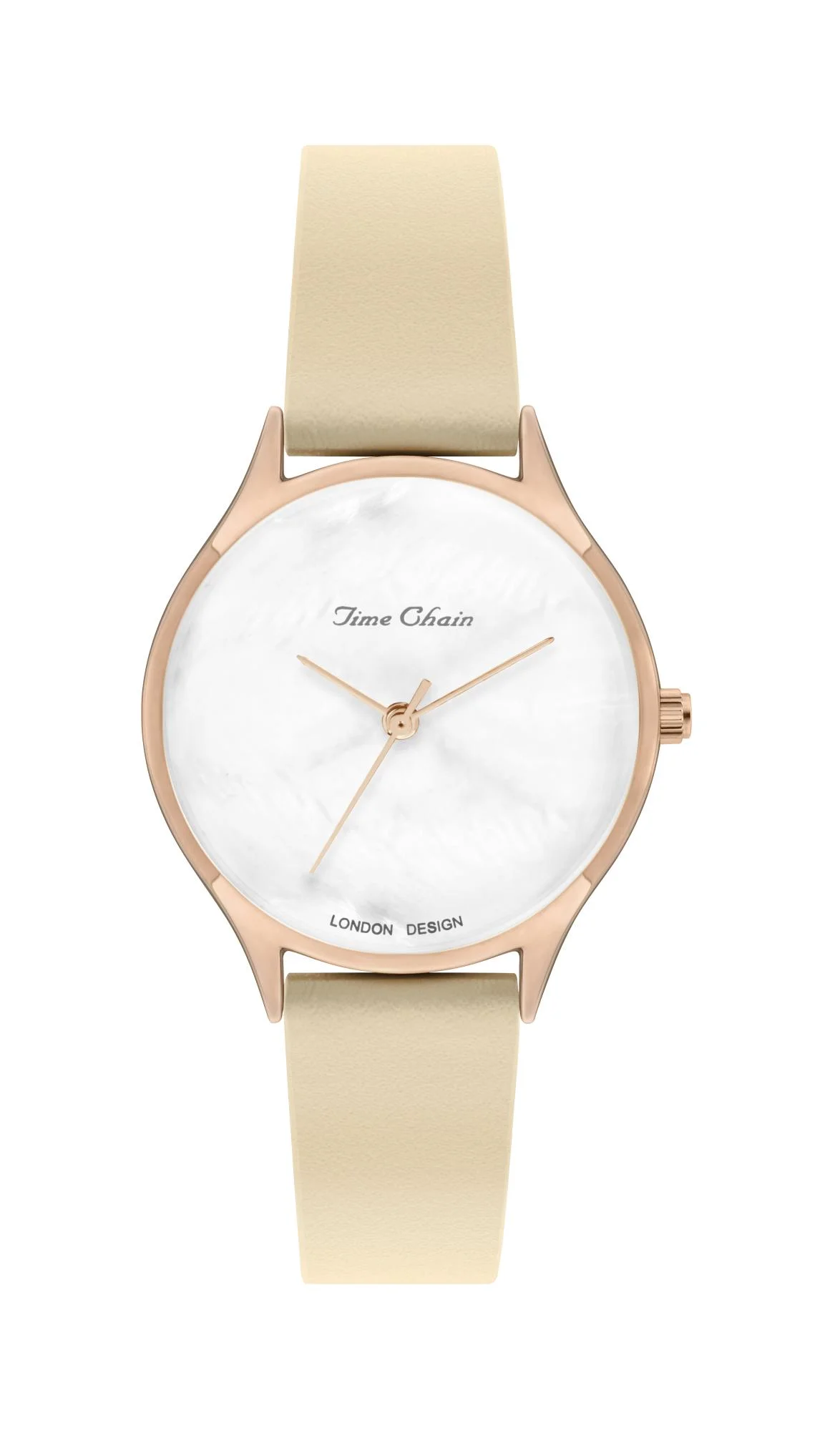 TC POPLAR PEARL LEATHER RG-WHITE