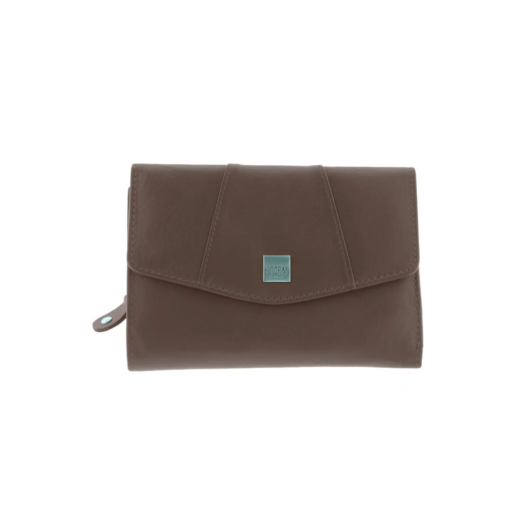 HARMONY MEDIUM PURSE BROWN