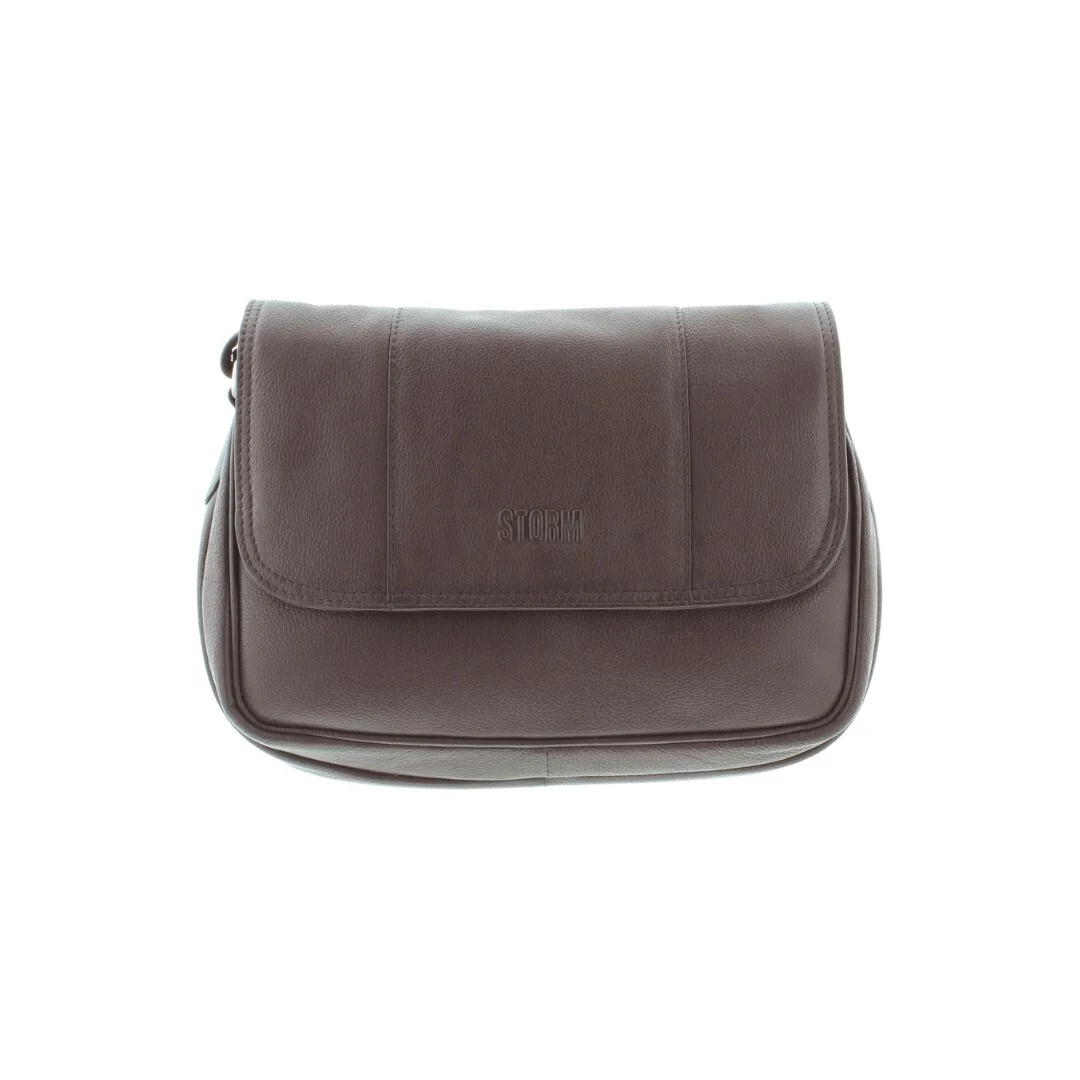 RAVEN LEATHER BROWN