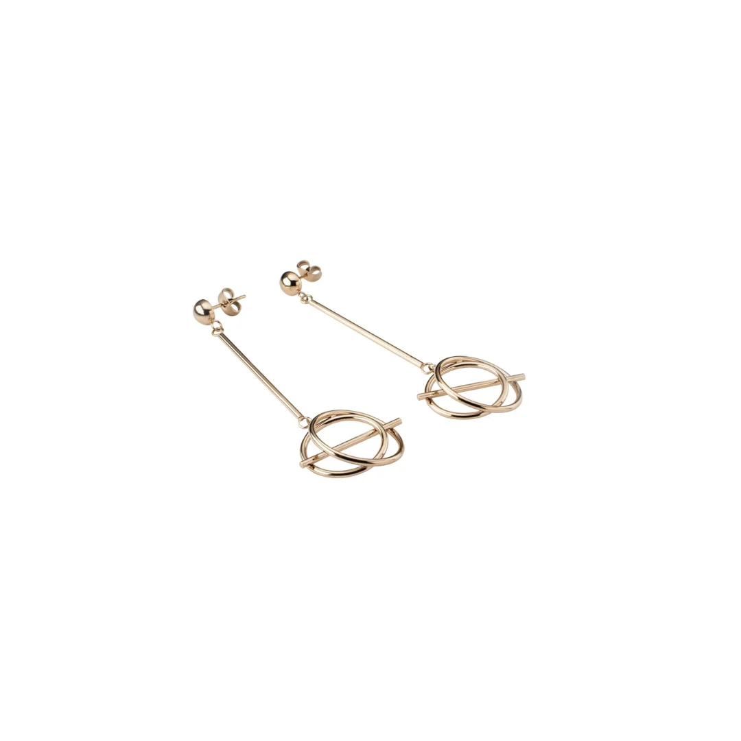 SERENITY EARRING ROSE GOLD