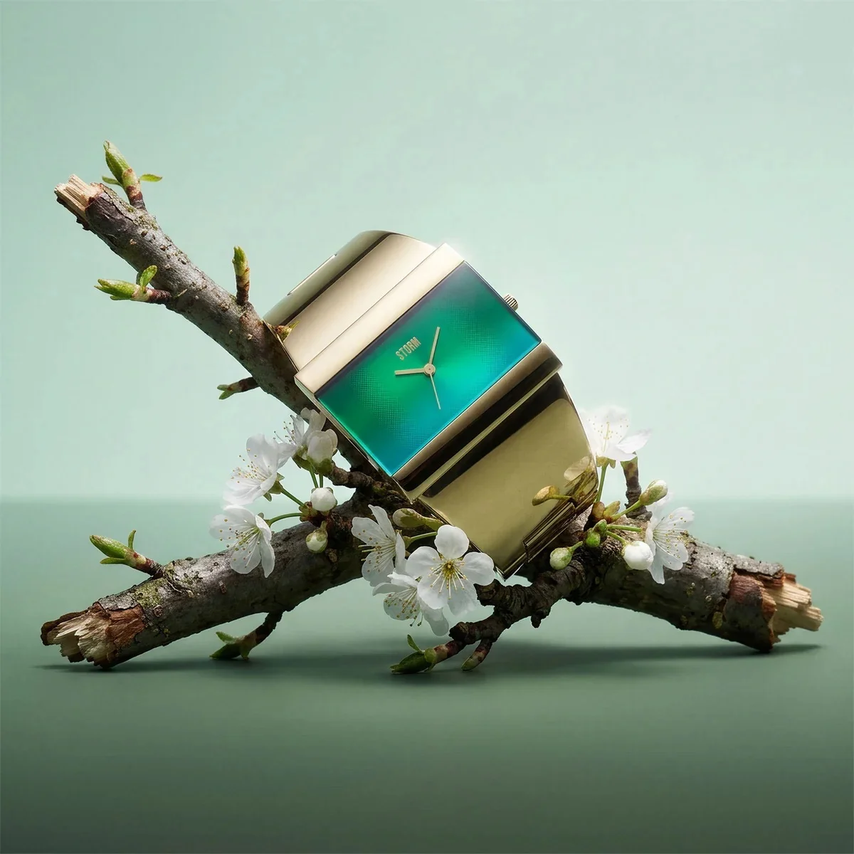 STARLETTI GOLD LAZER GREEN